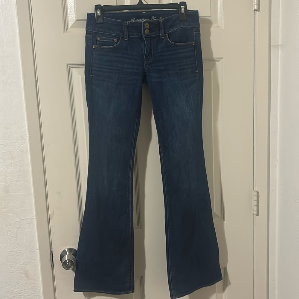 American Eagle Stretchy Flare Leg Jeans